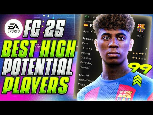 Best Young Cheap High Potential Wonderkids/Players To Buy in FC 25 Career Mode (INSANE GROWTH!)