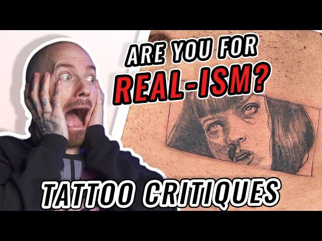 REALISTIC TATTOOS | Tattoo Critiques | Pony Lawson
