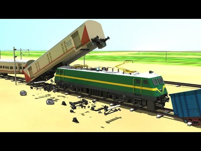 Kanchanjunga Express Train Accident Explained 3D Animation