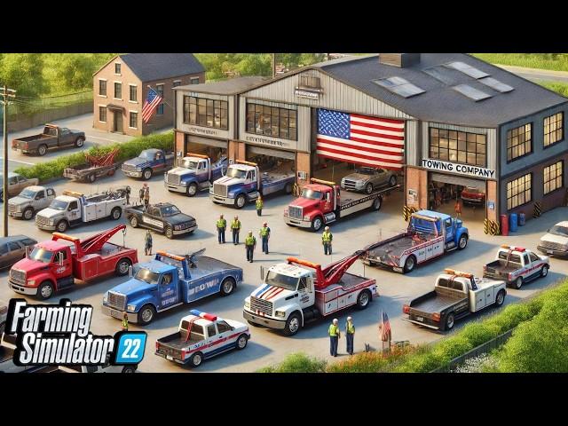 I Start An $1,000,000 Towing Company? | Farming Simulator 22