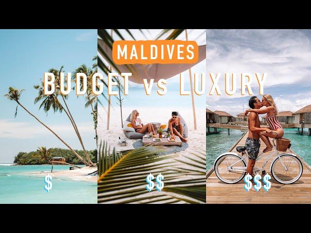 BUDGET vs LUXURY in the Maldives | Everything you need to know at 3 INCREDIBLE RESORTS!