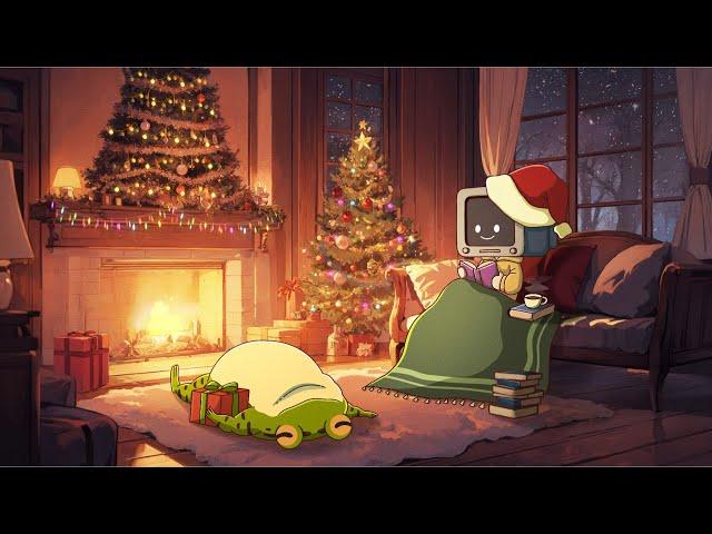 chill christmas lofi  calm your anxiety, relaxing music - lofi hip hop mix - aesthetic lofi