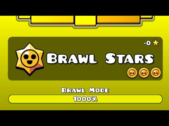 BRAWL STARS DASH (All Levels 1~14 / All Coins) | Brawl Stars Geometry Dash