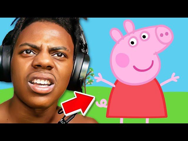 iShowSpeed Reacts To Being In PeppaPig