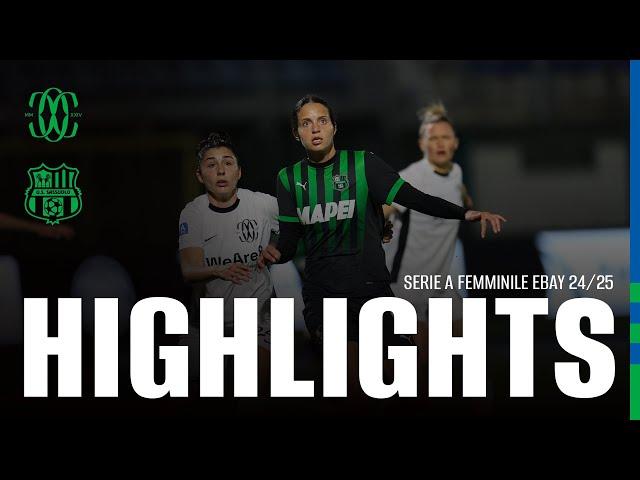 Serie A Femminile eBay | Como-Sassuolo 3-0 | Highlights