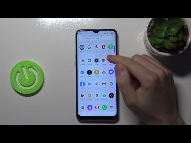 How to Turn On/Off Touches on REALME 6i Screen Recording