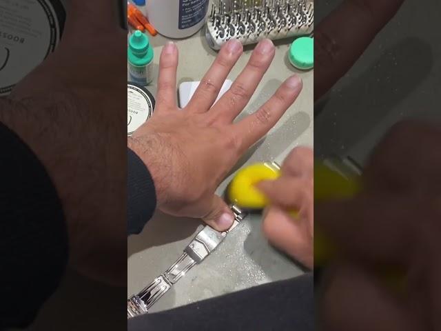 How to remove scratches from watches!