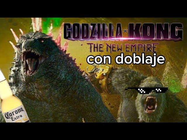 Godzilla x Kong si tuviera buen doblaje:
