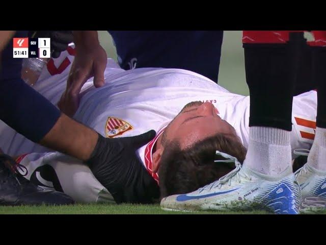 Saul Niguez INJURY Vs Real Valladolid