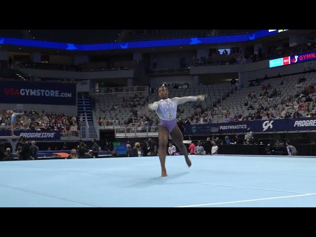 Karis German - Floor Exercise - 2021 U.S. Gymnastics Championships - Senior Women Day 1