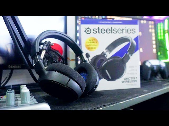 PS5 BEST Budget Wireless Headset - SteelSeries Arctis 1 Wireless PS4, Xbox, Android, PC, NSwitch