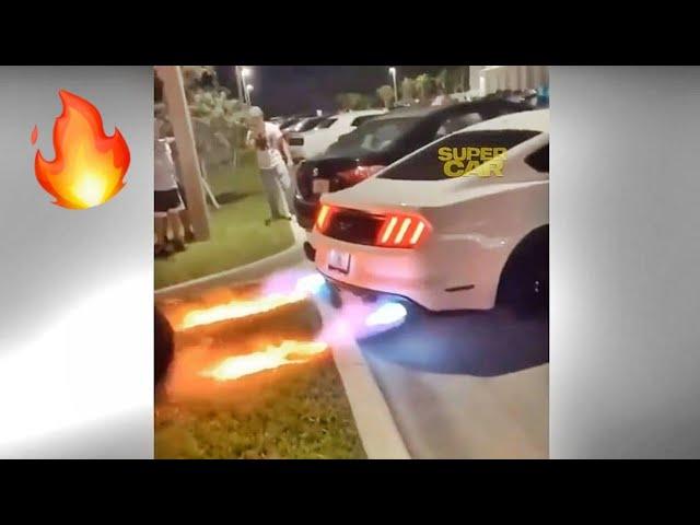 Mustang Burns Grandma Grass on FIRE | Best of Car Fails & Wins Compilation #5