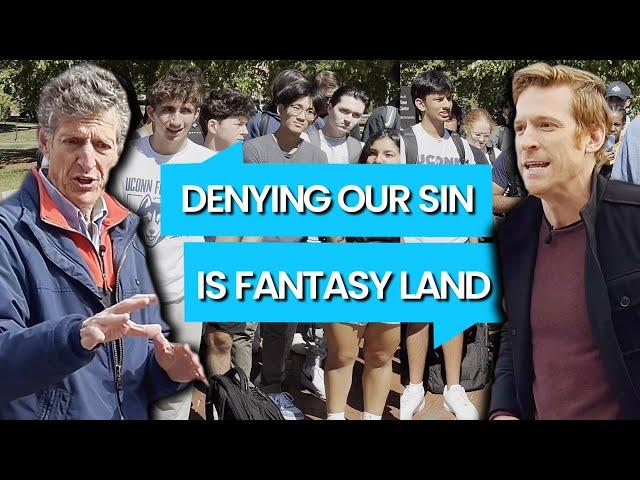Stuart & Cliffe Knechtle | UConn | Denying Our Sinful Nature Is Fantasy Land | Give Me An Answer