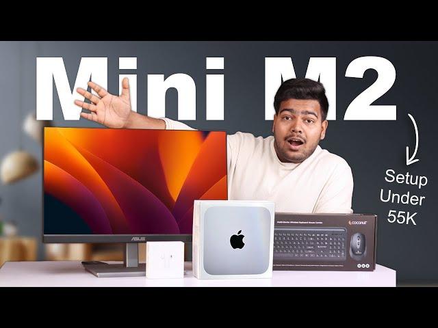 Apple Mac Mini M2 Setup under 55K Rs in 2024 Hindi