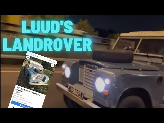 Luud's Landrover Episode 1 - Buying an old Landrover series III 3 from Facebook Marketplace