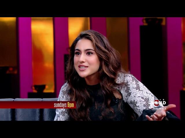 Koffee With Karan: Saif Ali Khan and Sara Ali Khan