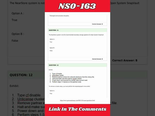 (NS0-163) Data Administrator Exam Dumps PDF