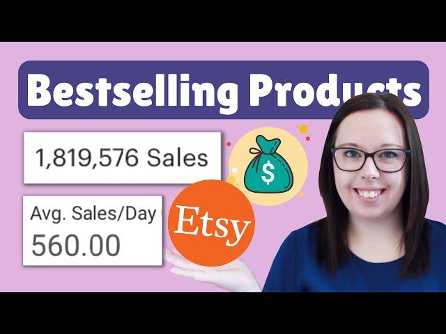 Best selling products on Etsy / What do people buy on Etsy