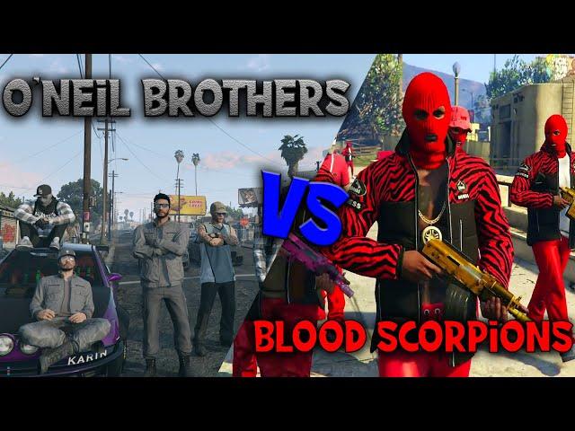 O'neil Brothers vs Blood Scorpions Gang War | SVRP