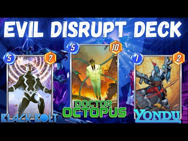 You Have No Cards !! Toxic Disrupt Deck Marvel Snap