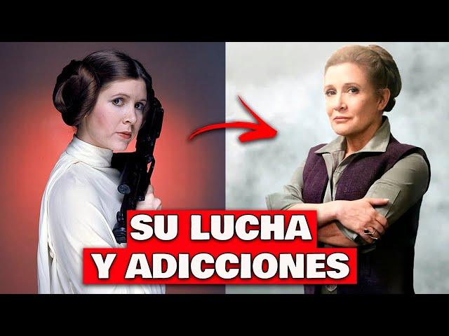 El día que MURIÓ Carrie Fisher - Biografía de la querida princesa Leia