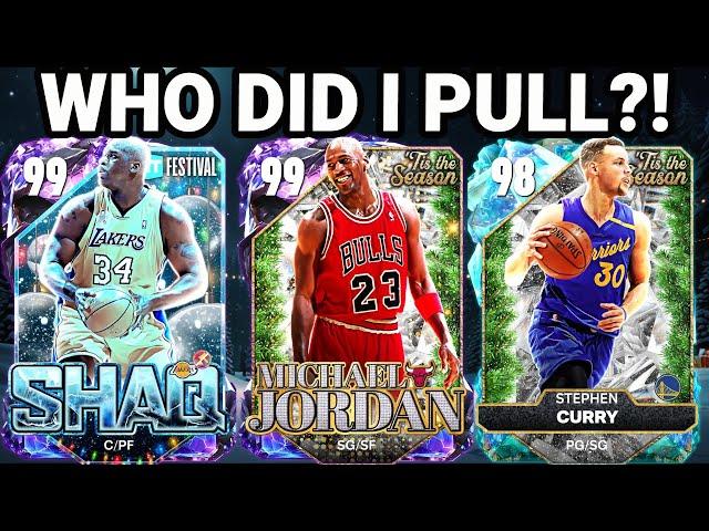 NBA 2K25 MyTEAM Mobile - TIS THE SEASON SUPER PACK! (Dark Matter Michael Jordan?!)