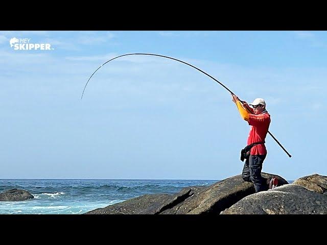 LONGEST ROD I’ve EVER USED & fishing with no reel? (Mexico Family Vacation pt 2)