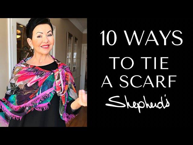 10 Ways To Tie A Scarf