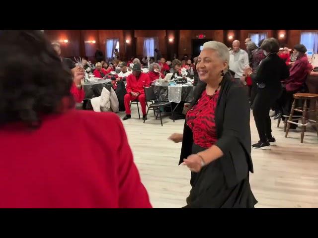 DMV Senior Hand Dancers “Doing The Twist” with Birthday Queen Doris Brown - DJ Ernie “G”