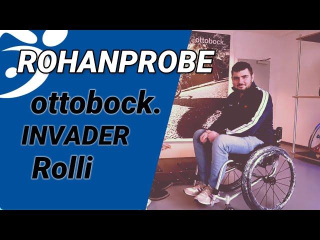 Aktivrollstuhl Rohanprobe ottobock INVADER