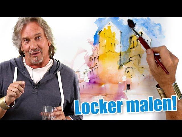 Locker malen lernen mit Gerd Ruhland