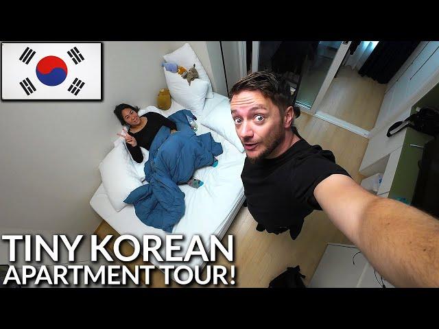 TINY KOREAN APARTMENT Tour in Seoul, South Korea! *so smart*