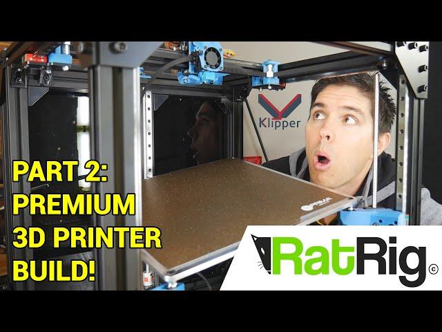 Rat Rig V-core 3 part 2 - Kinematic bed and EVA carriage system