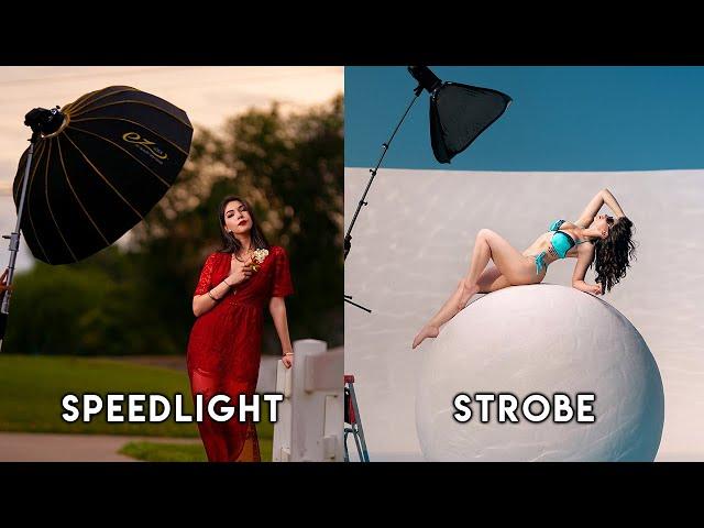 Pros & Cons to Speedlights & Strobes - Advice for Beginners