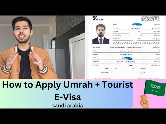 How to Apply Umrah |Tourist | E-visa of Saudi Arabia |online only 85£ |Full Process UK GCC Europe