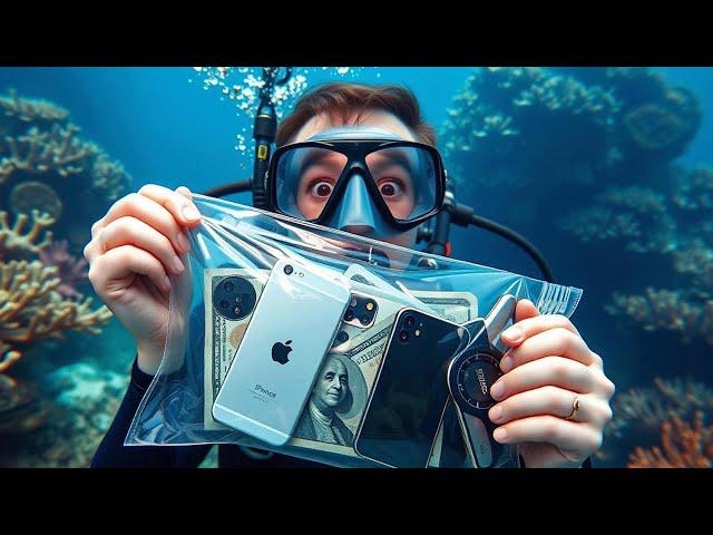 I Found $5,000+ Worth of iPhones Underwater!