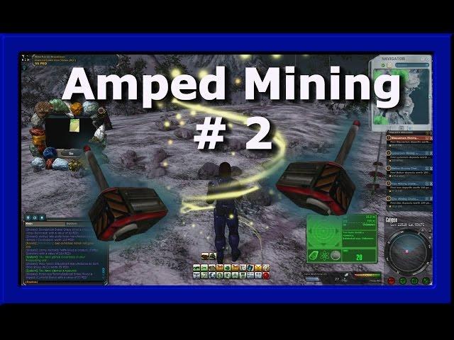 TDG Plays - Entropia Universe - Level 13 Amp Mining Trip # 2