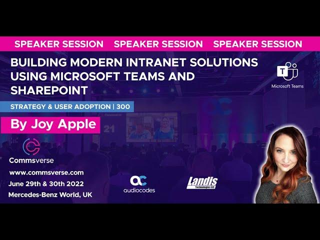Building Modern Intranet Solutions Using Microsoft Teams and SharePoint