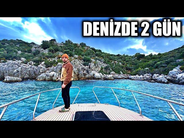TEK BAŞIMA 2 GÜN - DALIŞ VE KALAMAR AVI, BALIK KÖFTESİ YAPTIM