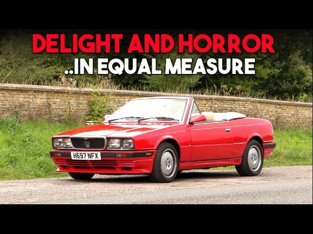 A Lesson In Maserati’s 80s Failure - Maserati Biturbo Spyder