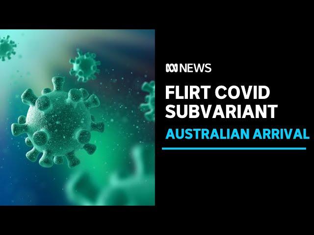 New FLiRT family of COVID subvariants arrives in Australia | ABC News