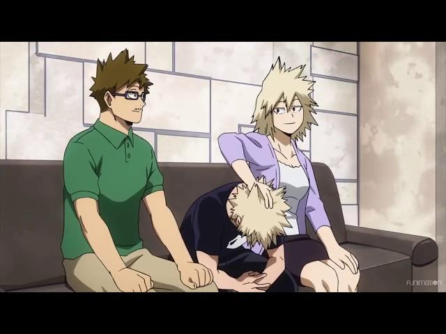 All Might Visits Bakugo's Family   English Dub