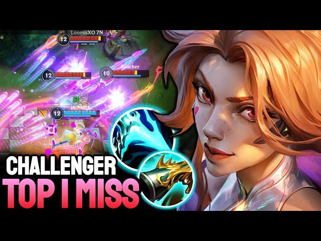 WILD RIFT MISS FORTUNE - TOP 1 MISS FORTUNE GAMEPLAY - CHALLENGER RANKED