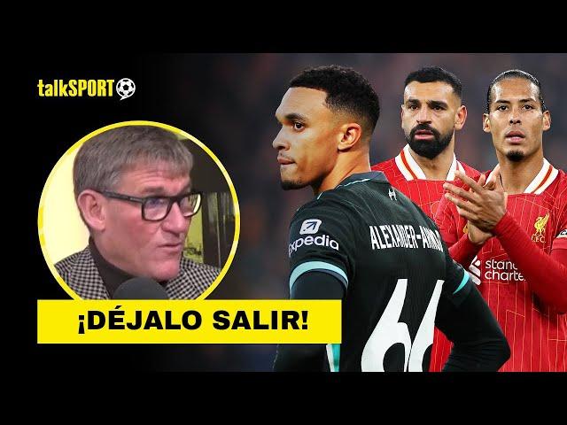 "Es MENOS Importante Que Van Dijk y Salah" Simon Jordan Dice Que El Liverpool No Necesita TAA