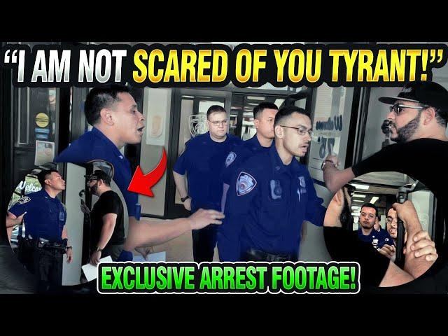 NYPD Thugs Go HANDS ON Fast! Arrest Journalist For Recording! Federal Lawsuit Incoming!