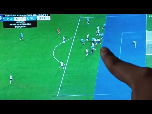 "So that's not Offsides!?" United States vs Uruguay 2024 Copa America Reaction