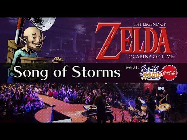 Song of Storms -  Zelda Ocarina of Time (Live at Festigame) ///Jazztick///