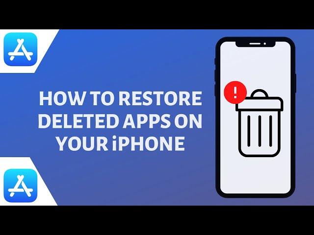 How to Restore Deleted Apps on Your iPhone or iPad | 2022 Method