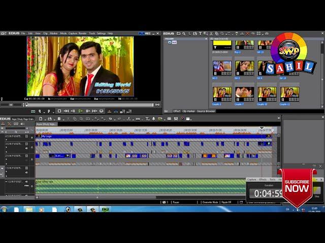 Aaye Dulhe Raja Edius 6 Online Vidhi Project Free Download By Sahil Wedding Projects