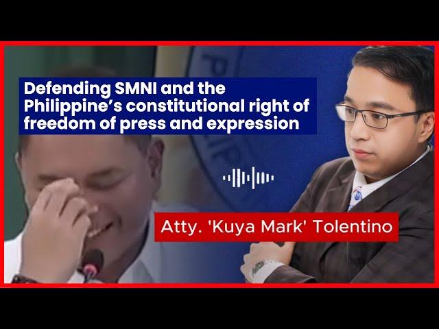 Defending SMNI and the Philippine’s constitutional right of freedom of press and expression